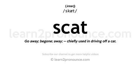 scat meaning